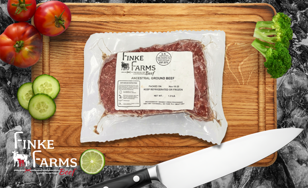 Finke Farms Cuts & Cooking Tips: Ancestral Ground Beef