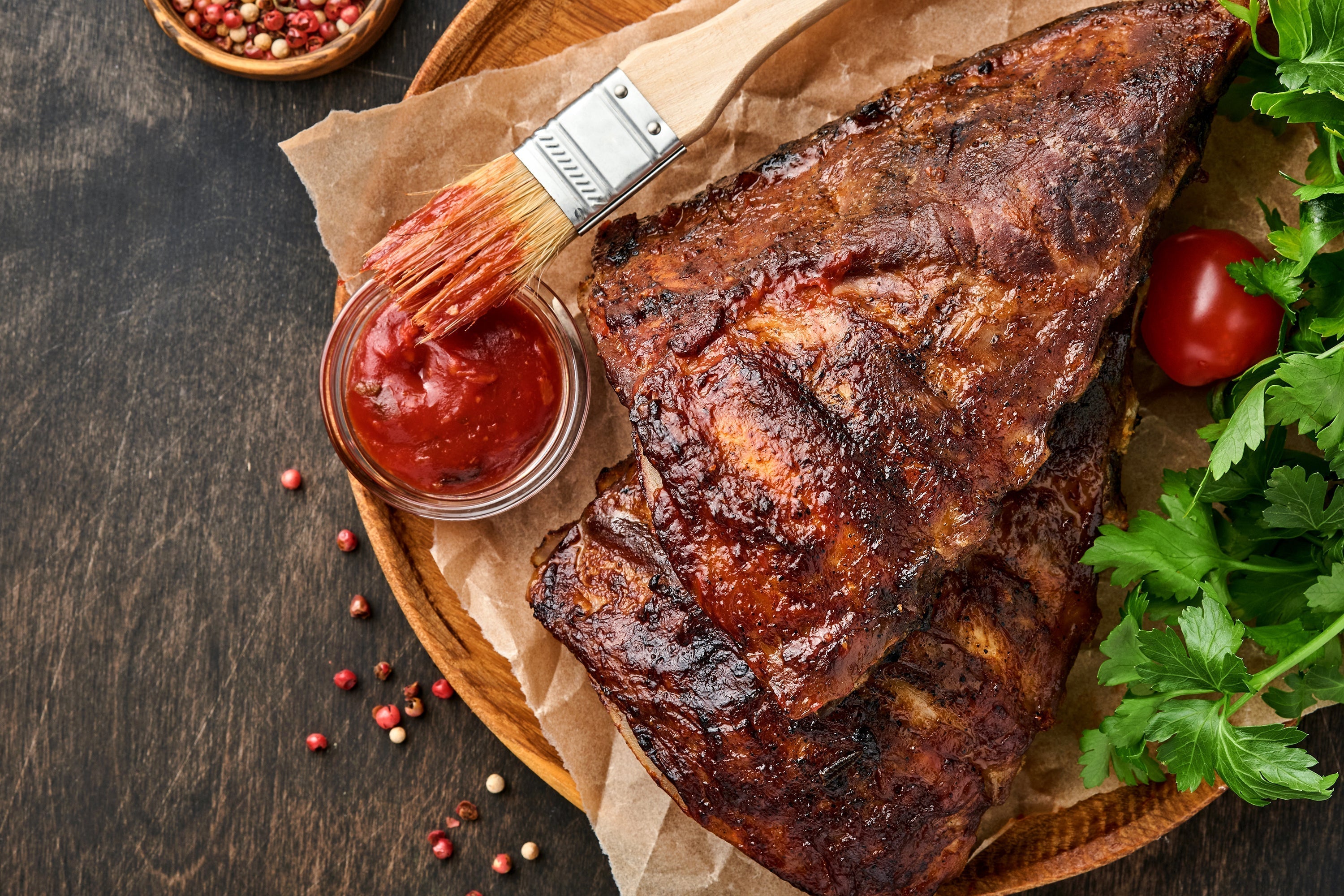 Beef with Marinade and Vegetables Veggies