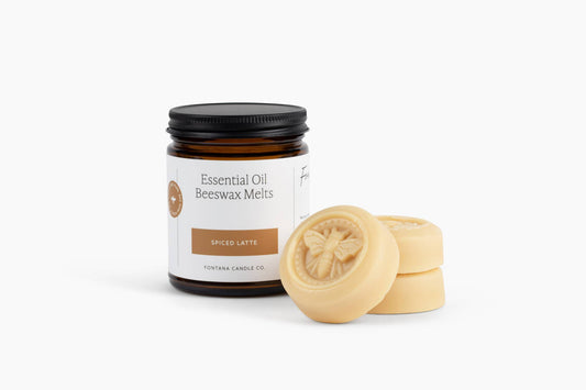 Beeswax Fontana Candles - Spiced Latte Beeswax & Essential Oil Non-Toxic Wax Melts