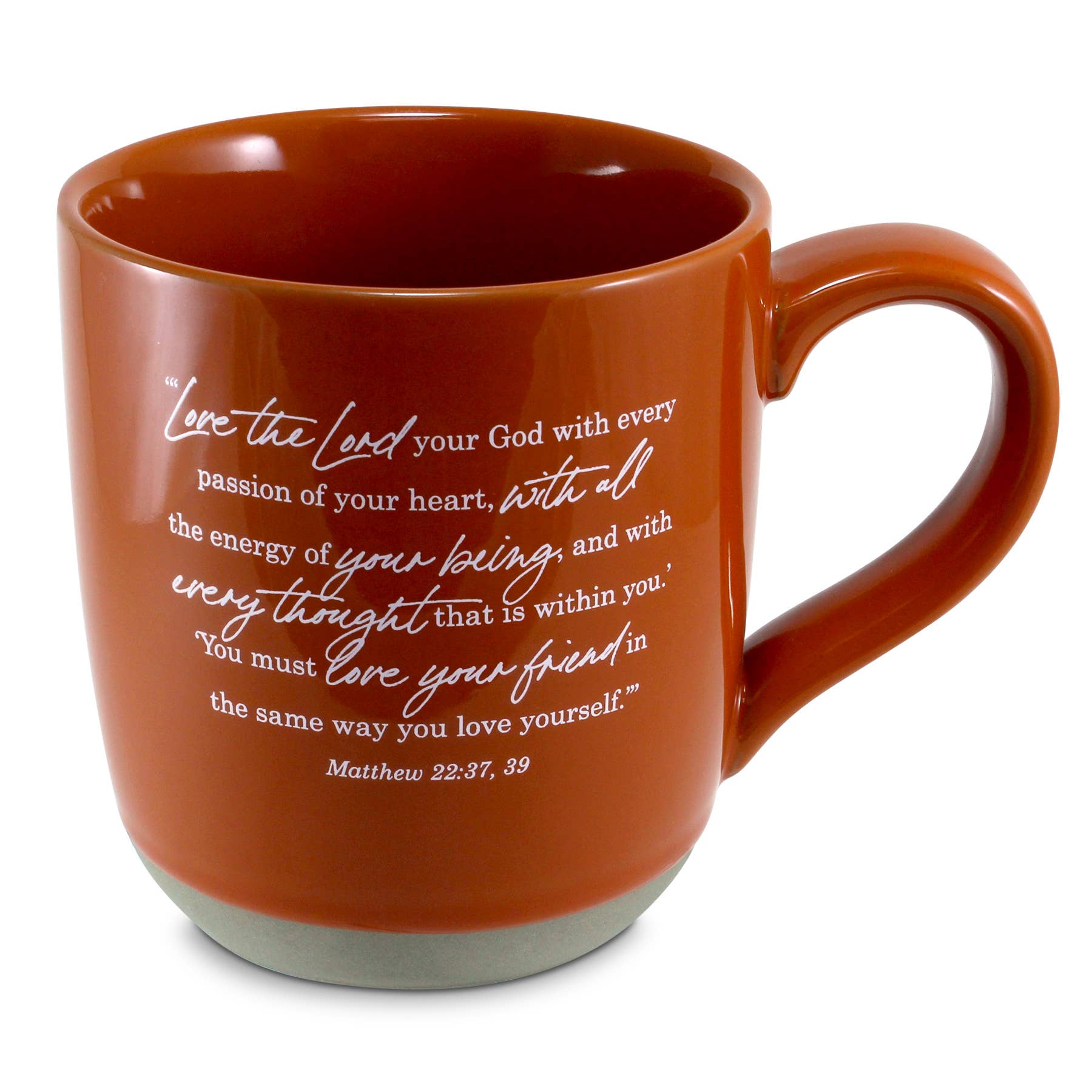 LCP Mug coffee Love God Love Others Sienna