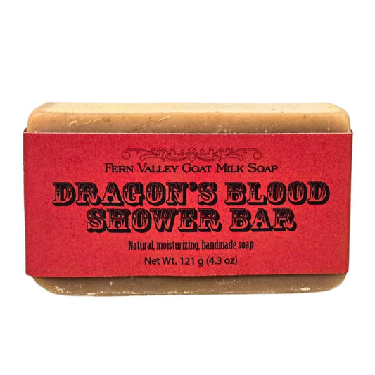 Handmade Natural Goat Milk Soap | Shower Bar | Dragon's Blood