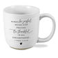 LCP Mug Hold Onto Hope Joyful Textured White