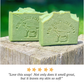 One Blessed Acre Farm - Wild Honeysuckle Goat Milk Bar Soap