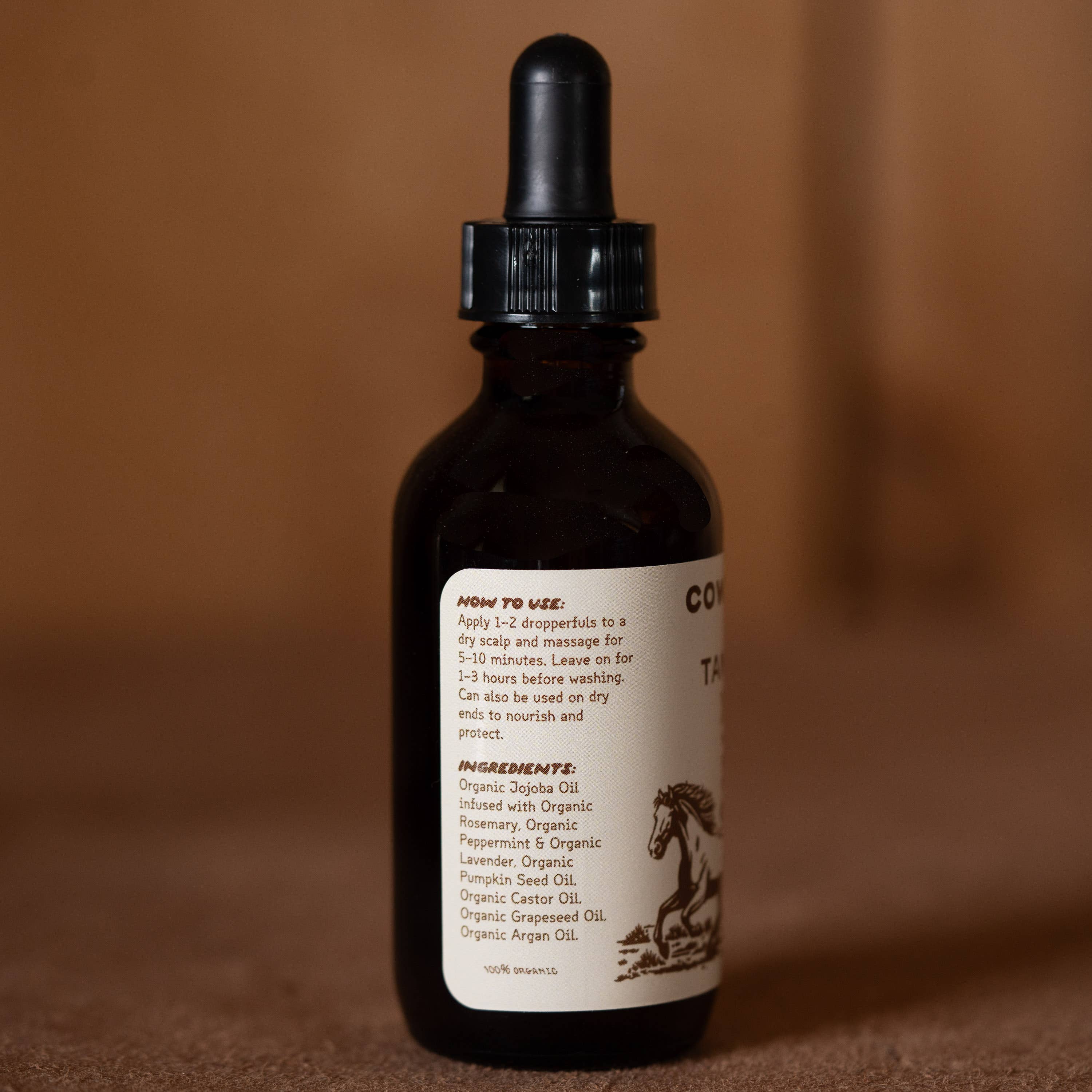 Cowboy & Co. - Hair Growth Oil | Organic Rosemary & Castor Scalp Treatment
