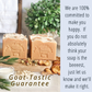 One Blessed Acre Farm - Spiced Apple Cider Goat Milk Bar Soap, 4.5 ounce