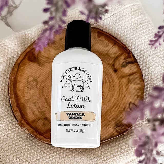 One Blessed Acre Farm - Vanilla Creme Goat Milk Lotion