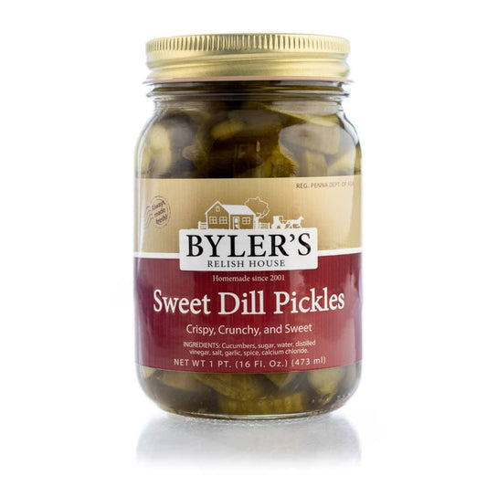 Byler's Sweet Dill Pickles, 16 Fl. Oz