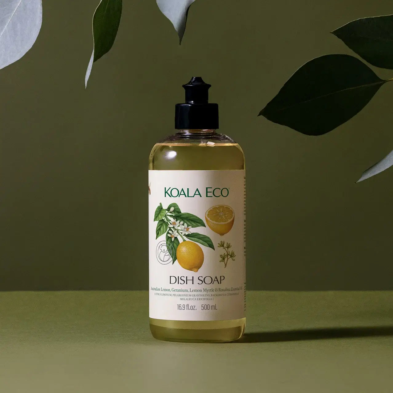 Koals Eco - Dish Soap - Lemon, Geranium, Lemon Myrtle & Rosalina