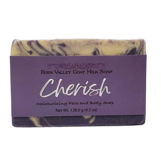 Handmade Natural Goat Milk Soap | Cherish - Delightful Sheer Floral Scent