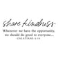 LCP Mug Share Kindness Seafoam Green