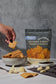 Sourdough Parmesan & Black Pepper Crackers