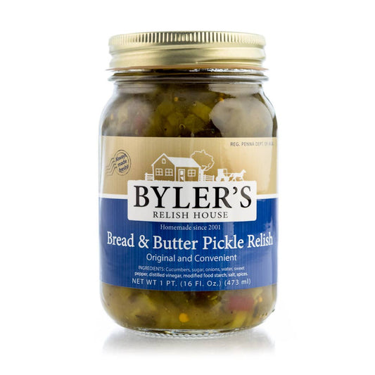 Byler's Bread and Butter Pickle Relish, 16 Fl. Oz