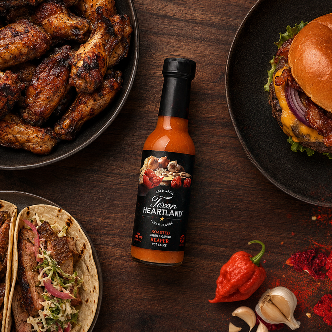 Texan Heartland - Roasted Onion & Garlic Reaper Hot Sauce