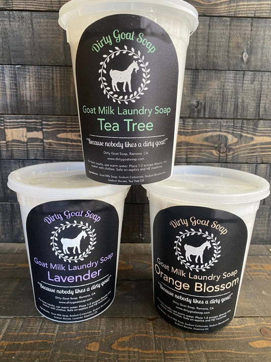 Goat Milk Laundry Soap - Orange Blossom