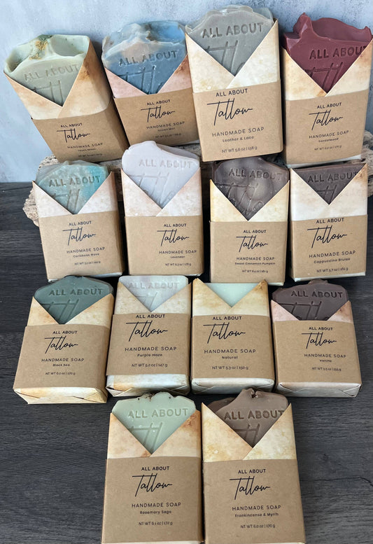 All About Tallow - Handcrafted Tallow Soap