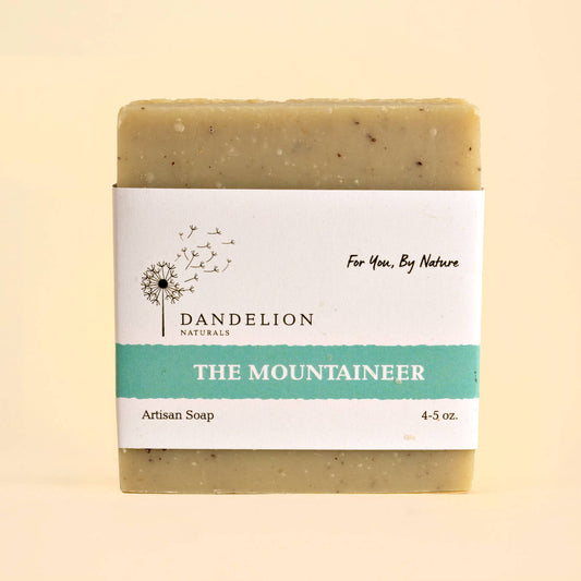 Dandelion Naturals - Men's Bar Soap | The Mountaineer | Father's Day Gift