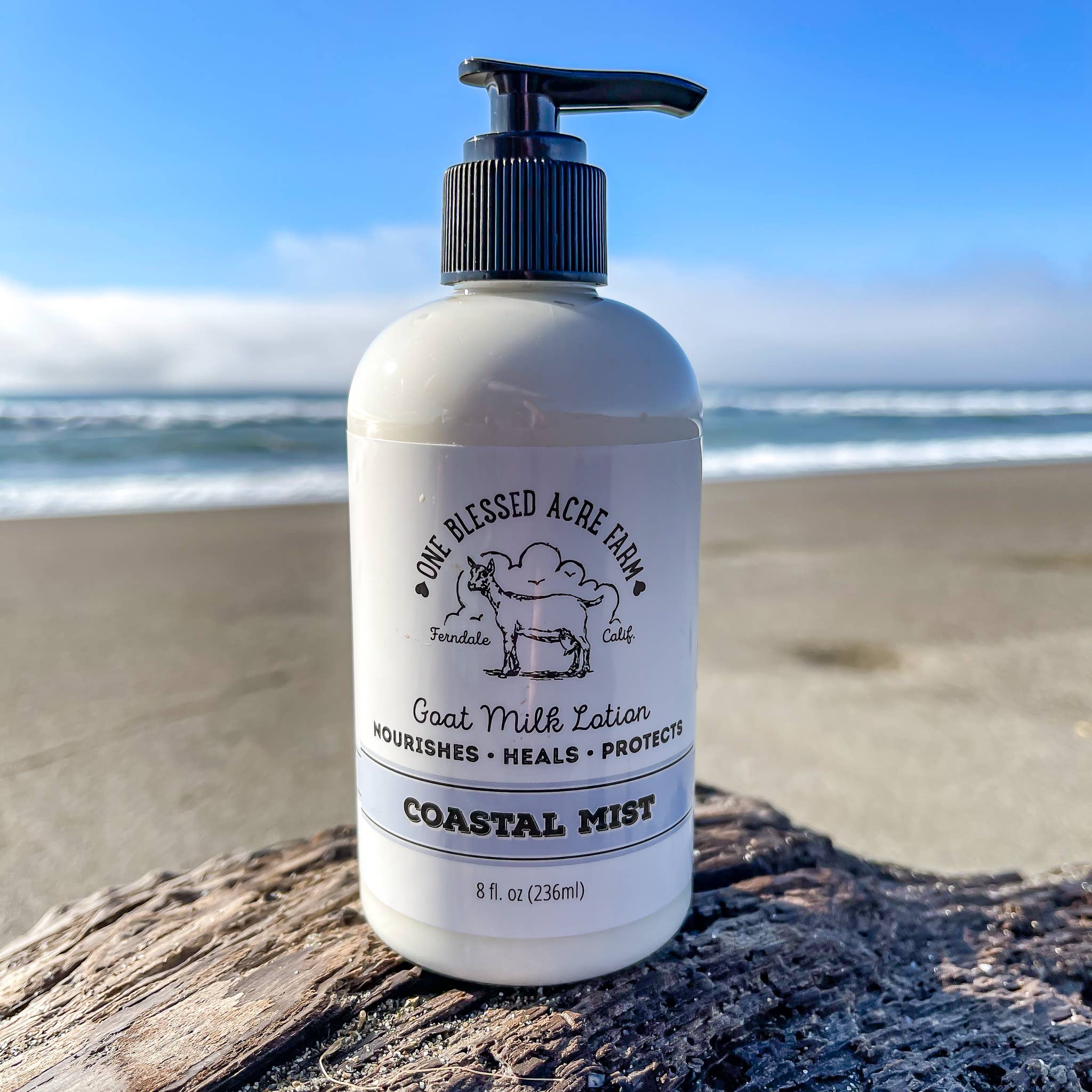 One Blessed Acre Farm - Coastal Mist Goat Milk Lotion
