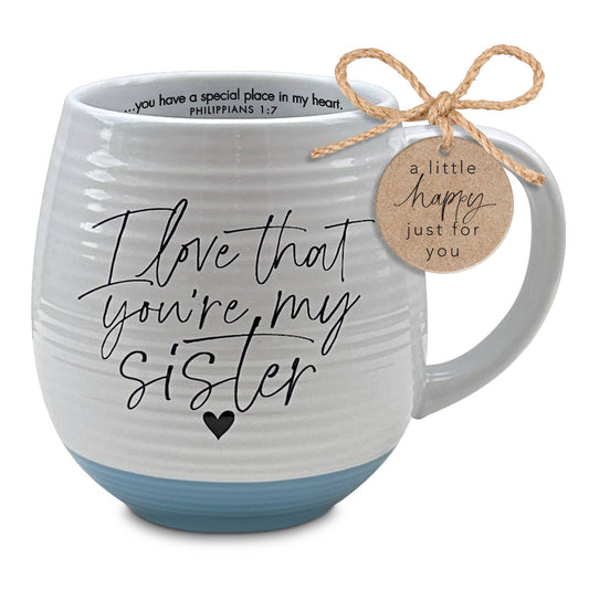 LCP Mug I Love That You Are My Sister 18 Oz