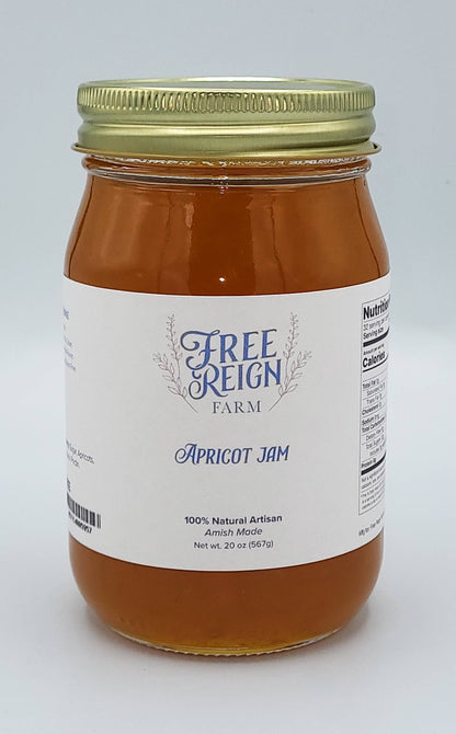 Amish Made Jam and Jelly.  All Natural with No Preservatives