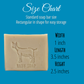 One Blessed Acre Farm - Baby Soap - Tallow & Goat Milk - 4.5 oz. - Fragrance Free
