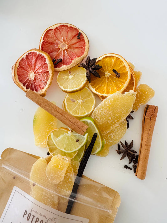 Simmer Pot Potpourri - Warm Citrus Ginger