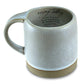 LCP Coffee Mug Enjoy Today Stone Gray