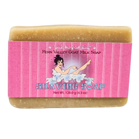 Handmade Natural Goat Milk Soap | Coconut & Lime Verbena Shaving Soap for Women