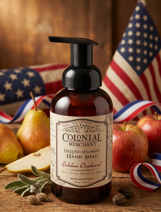 Tallow Foaming Hand Soap – Golden Orchard - Handmade 12 oz USA