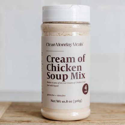 Clean Monday Meals - Cream of Chicken Soup Mix