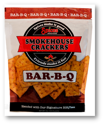Spices Smokehouse Crackers-Bar-B-Q Flavor-12 ct.-3.5 or 7 oz