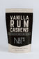 Nat’s Nuts - Vanilla Rum Cashews  Gourmet Roasted Nuts