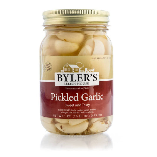 Byler's Pickled Garlic, 16 Oz