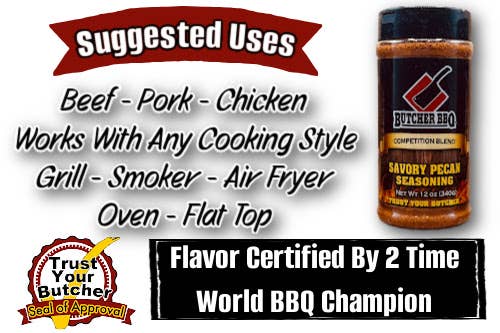 Savory Pecan Flavor Barbecue Rub / Seasoning / Spice