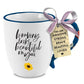 LCP Mug Kindness Floral Bravery Looks Beautiful 19Oz