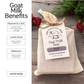 One Blessed Acre Farm - Sugar Plum Goat Milk Bar Soap - 4.5 ounce