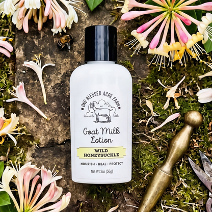 One Blessed Acre Farm - Wild Honeysuckle Goat Milk Lotion