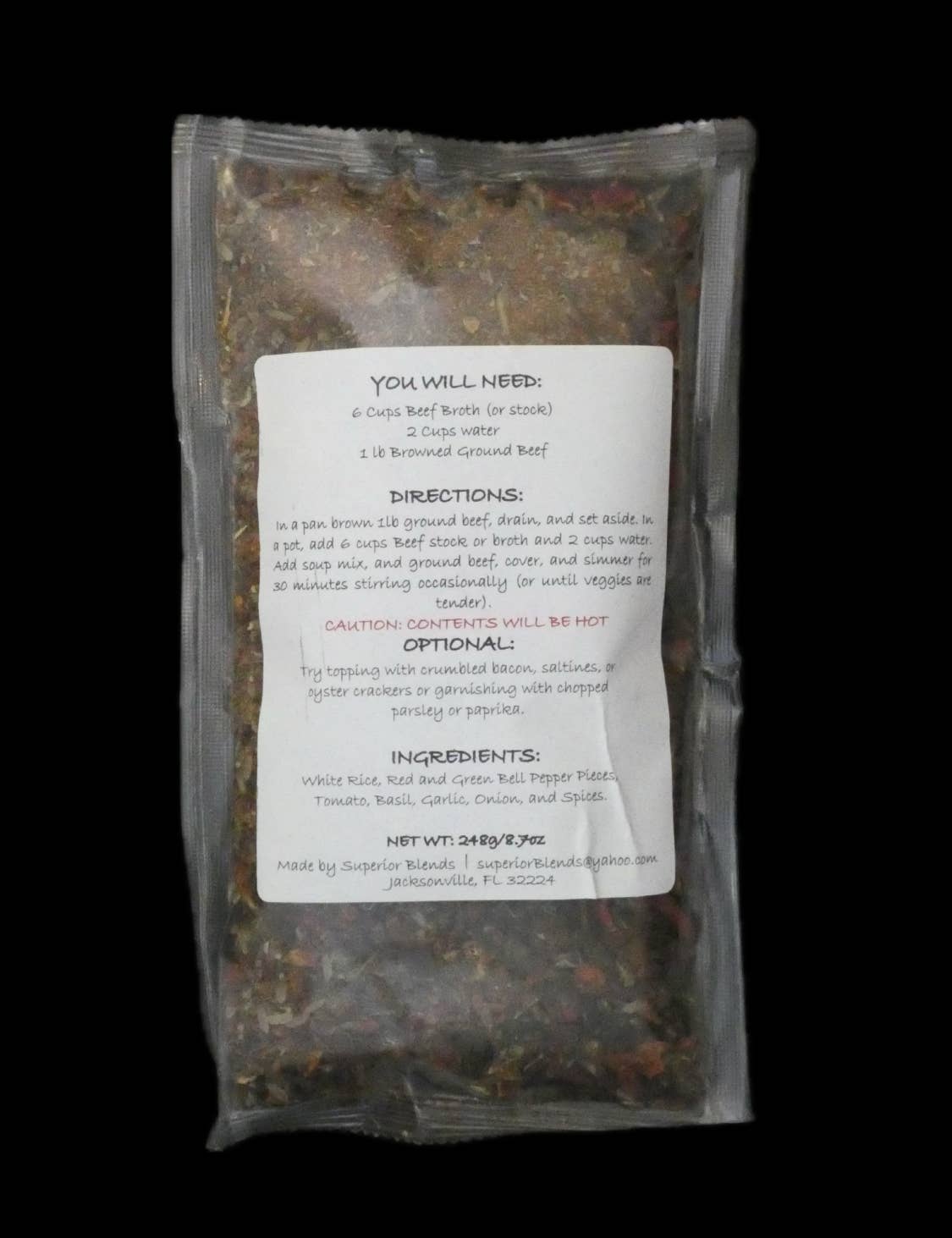 Superior Blends - Stuffed Pepper Soup Mix