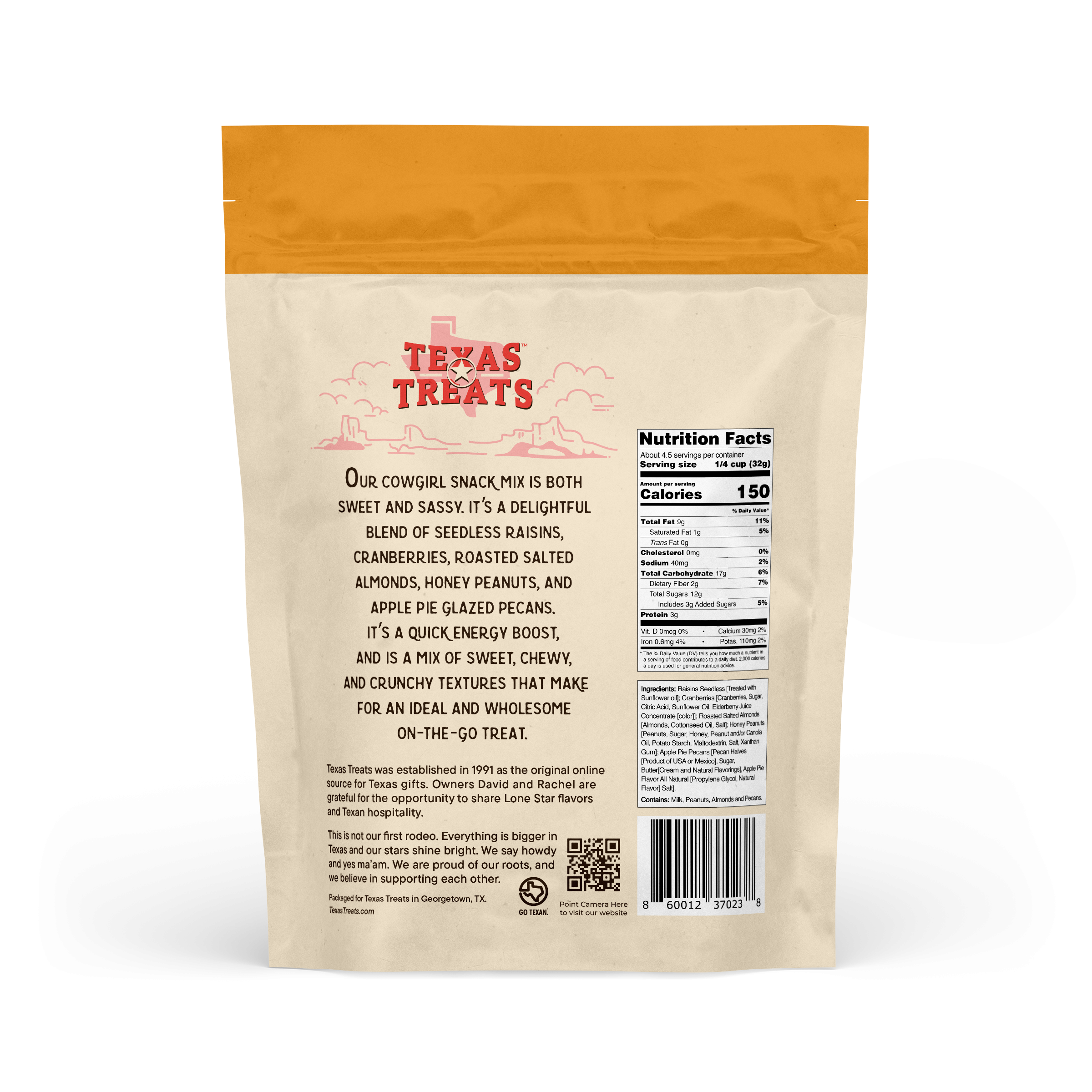 Texas Treats - Cowgirl Snack Mix 5oz.