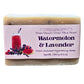 Handmade Natural Goat Milk Soap | Fresh Scented Watermelon & Lavender Bar Soap