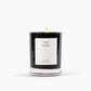 Beeswax Fontana Candles - Pure Vanilla - Beeswax & Essential Oil - Noir Black Glass Candle