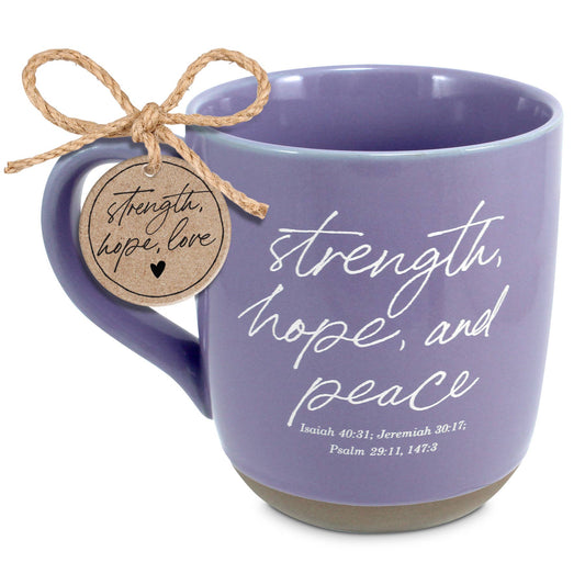 LCP Mug Strength Hope And Peace 18Oz