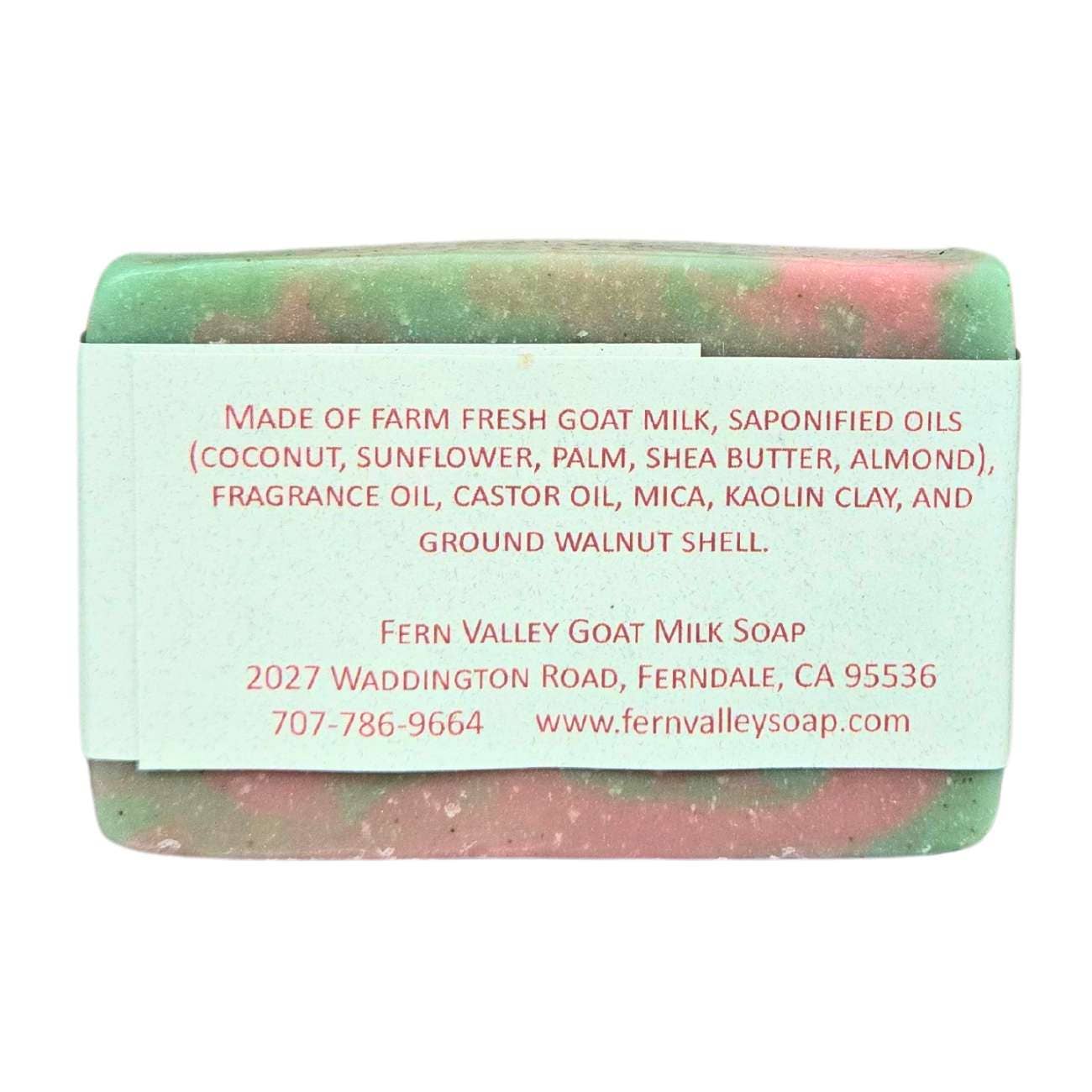 Handmade Natural Goat Milk Soap | Exfoliating Kaolin Clay Scrub |  Sweet Thang