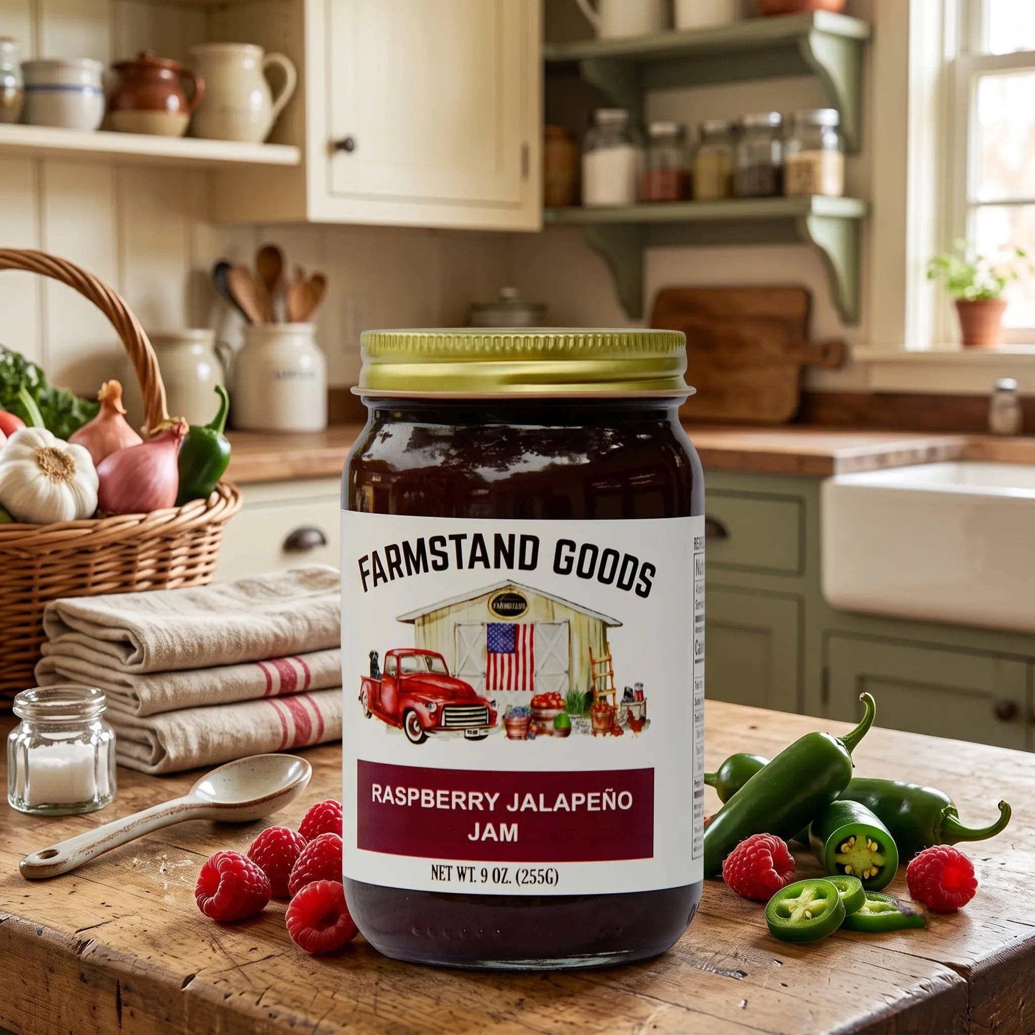 Farmstand Goods - Raspberry Jalapeno Jam