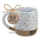 LCP Mug Speckled Stone Peace White18Oz