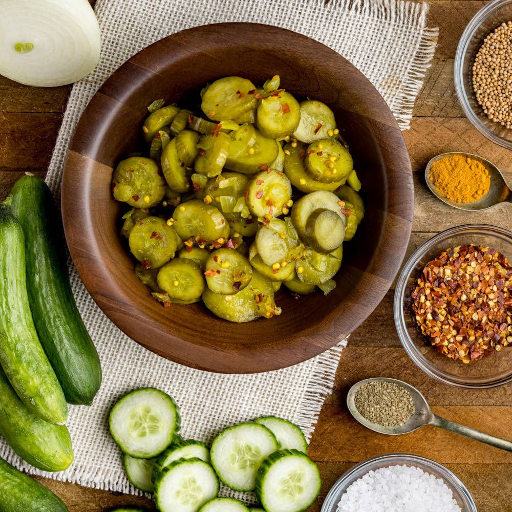 Byler's Spicy Bread and Butter Pickles, 16 Fl. Oz