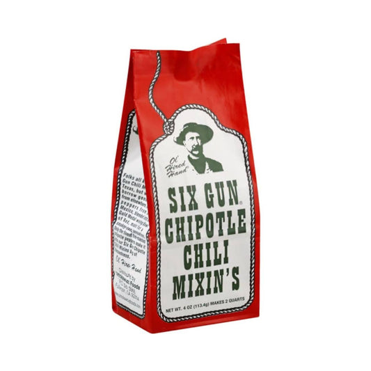 Six Gun Chipotle Chili Mixin’s – Smoky Texas Chili Seasoning