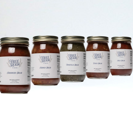 Amish Made Salsa.  All Natural with No Preservatives