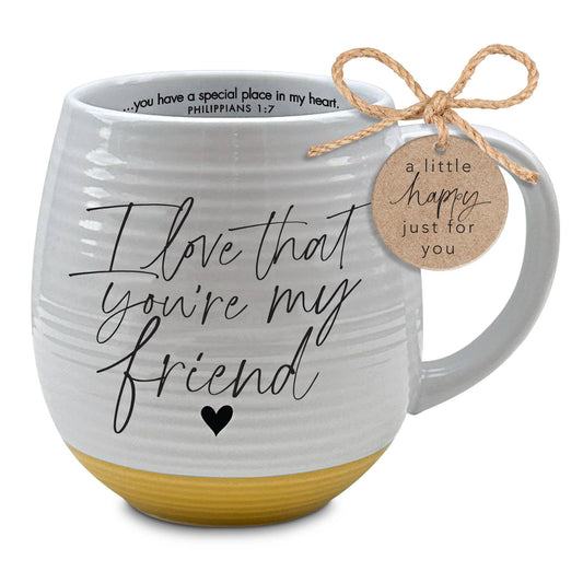 LCP Mug I Love That You Are My Friend 18 Oz
