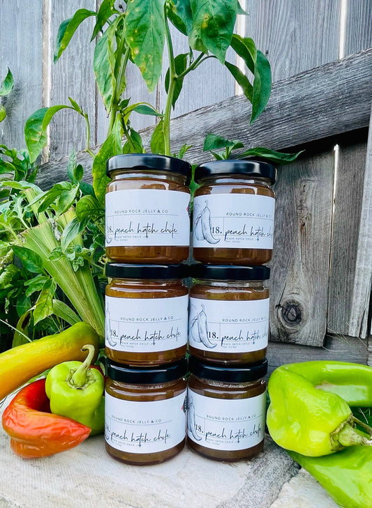 Peach Hatch Chile Jam