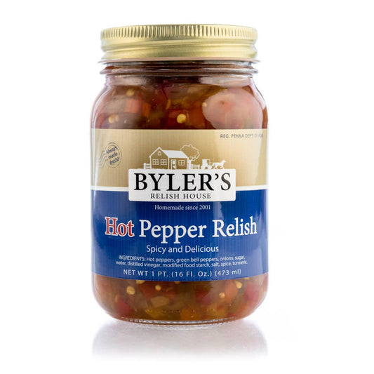 Byler's Hot Pepper Relish, 16 Fl. Oz